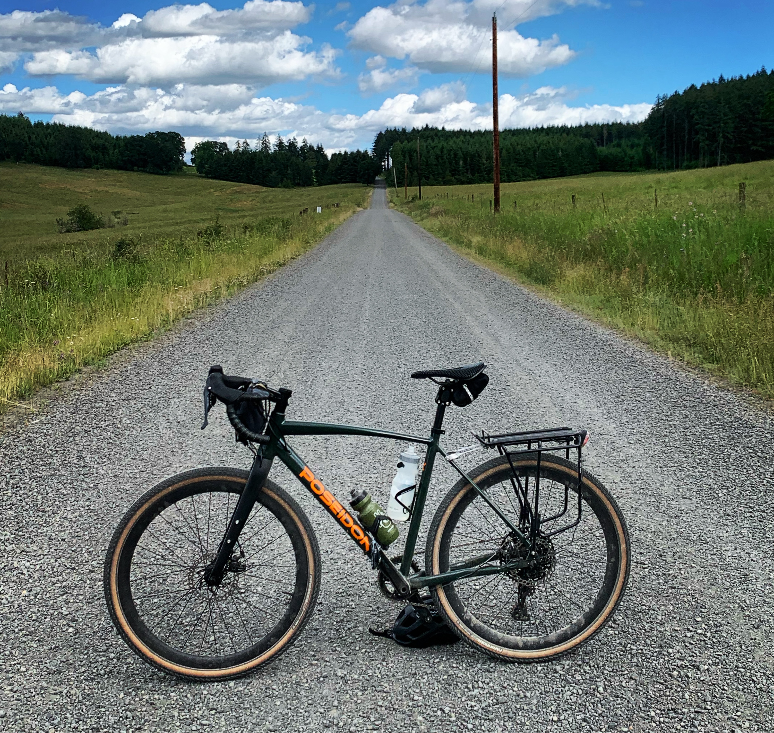 Poseidon X Ambition gravel bikepacking build