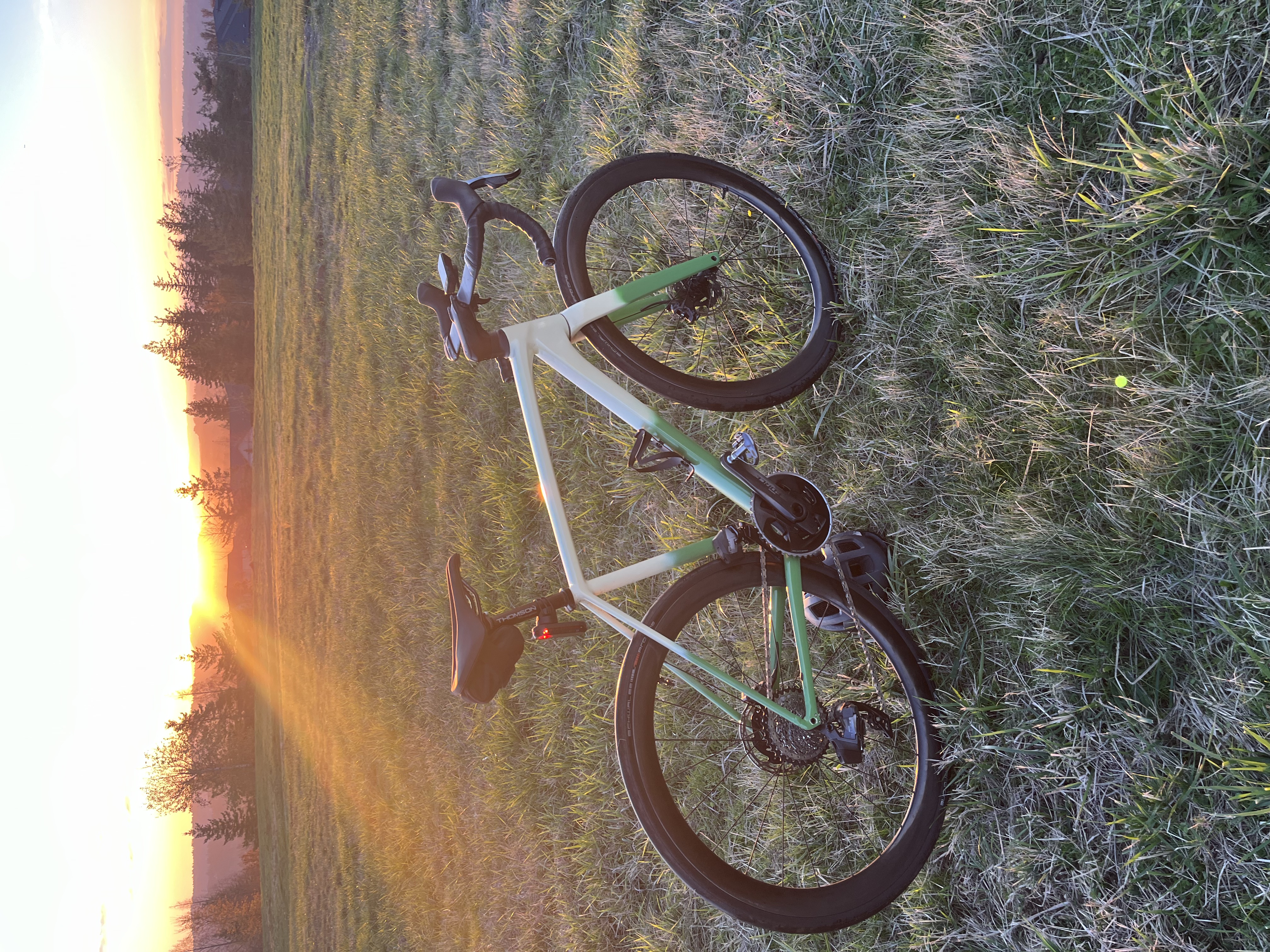 Custom painted Trek Emonda ALR with SRAM Force AXS