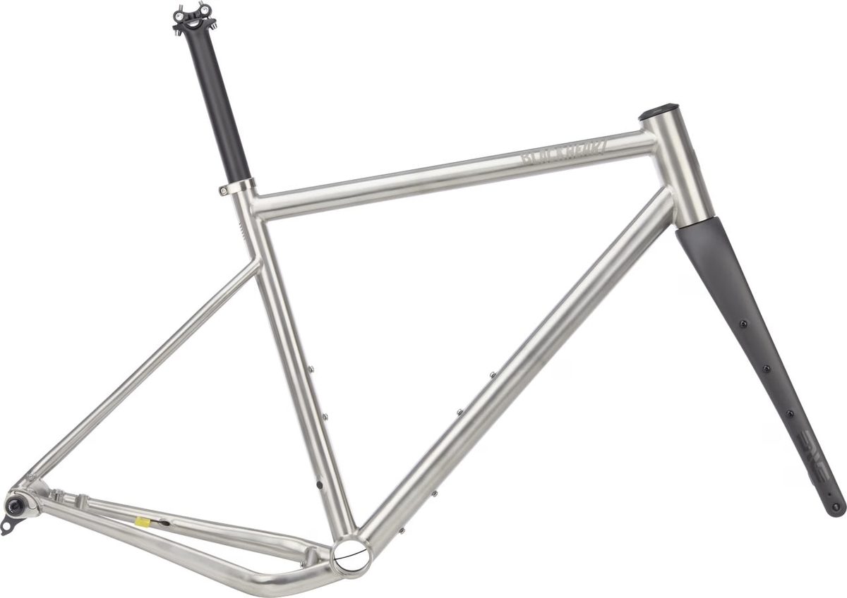 BlackHeart Gravel Ti frameset.