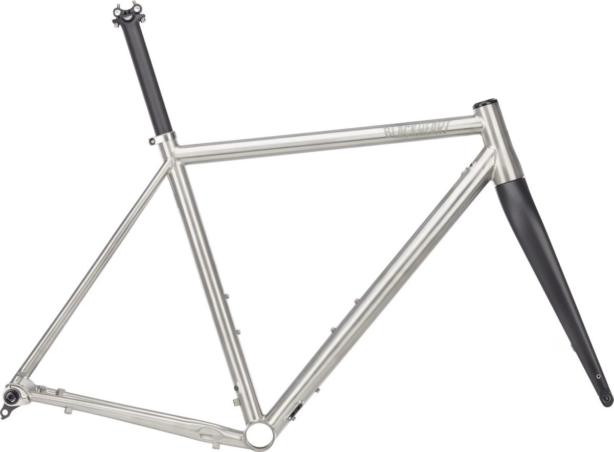 BlackHeart Allroad Ti frameset.