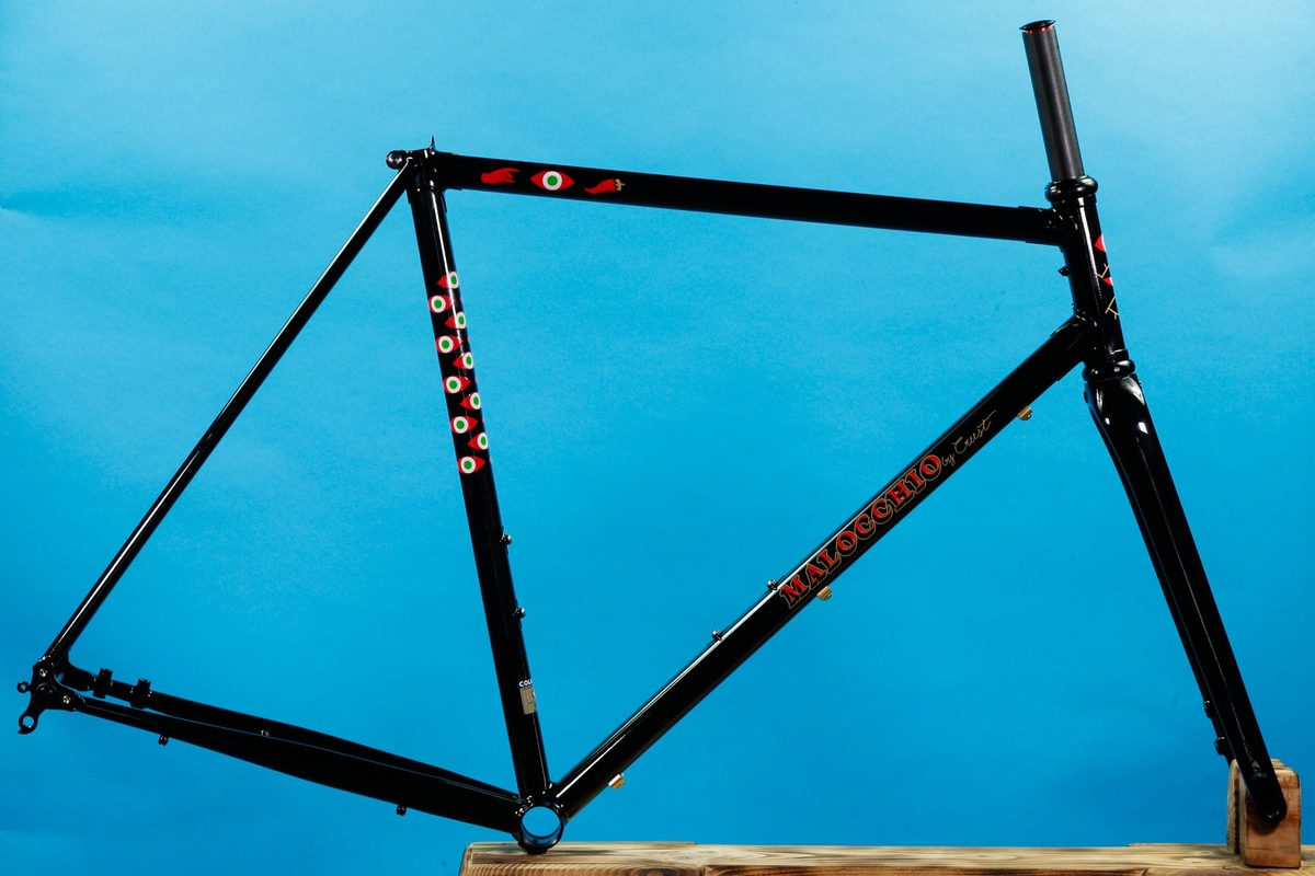 Crust Malocchio Disc frameset.