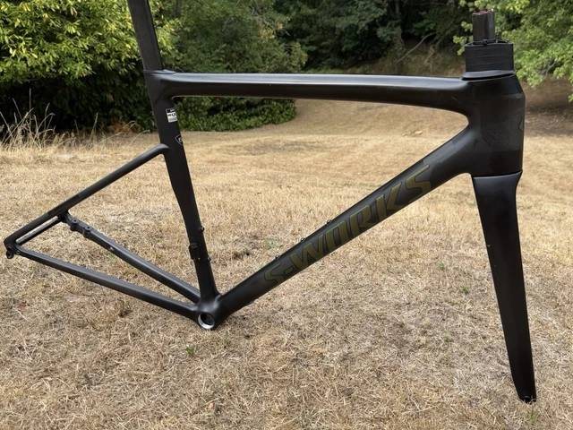 Specialized S-Works Tarmac SL8 frameset, from the seller's Craigslist listing.