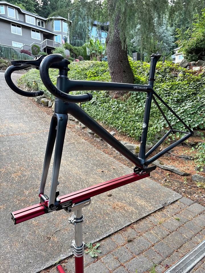 Specialized Aethos frameset, from the seller's Marketplace listing.