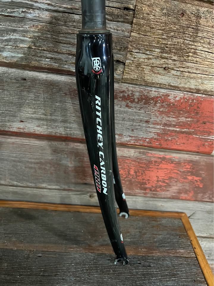 EAI Bareknuckle track frame with a Ritchey carbon fork, from the seller's Marketplace listing. Photo 6 of 6.