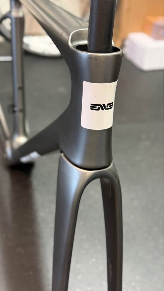 ENVE Melee carbon frameset in Damascus Gray, from the seller's Marketplace listing.