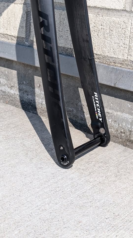All-City Macho Man Disc frameset in black iridescent paint, from the seller's Marketplace listing. Photo 2 of 8.