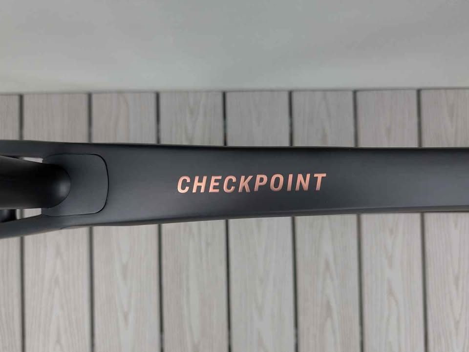 Trek Checkpoint SLR frame and fork in matte black, from the seller's Marketplace listing. Photo 4 of 7.